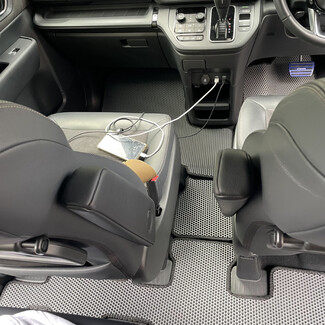 Ворсовые коврики на Honda StepWGN VI 2022 - 2026 в Симферополе Ворсовые коврики на Honda StepWGN VI 2022 - 2026 в Симферополе