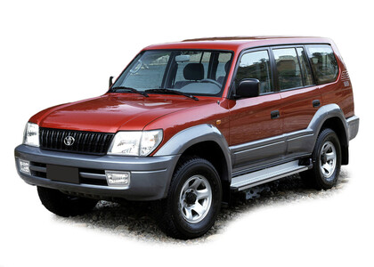 Ворсовые коврики на Toyota Land Cruiser Prado 95 1996 - 2002 в Симферополе