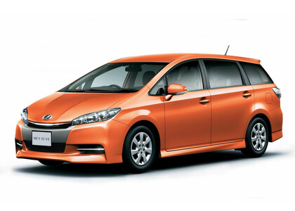 Ворсовые коврики на Toyota Wish II 2009 - 2017 в Симферополе