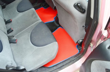 Ворсовые коврики на Honda Fit I 2001 - 2007 в Симферополе