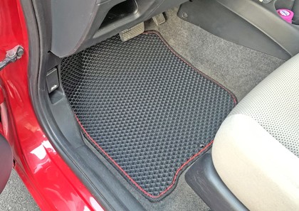 Ворсовые коврики на Honda Fit I 2001 - 2007 в Симферополе