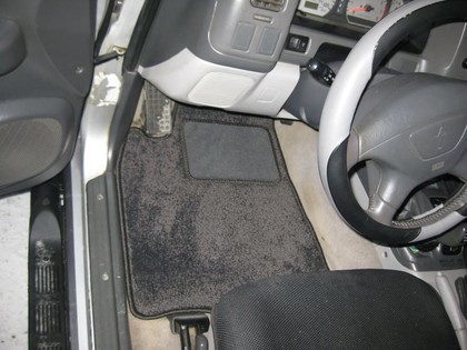 EVA коврики на Mitsubishi Pajero Sport I 1998 - 2009 в Симферополе
