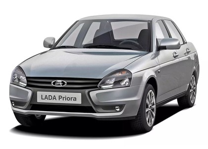 Ворсовые коврики на Lada (ВАЗ) Priora 2007 - 2018 в Симферополе